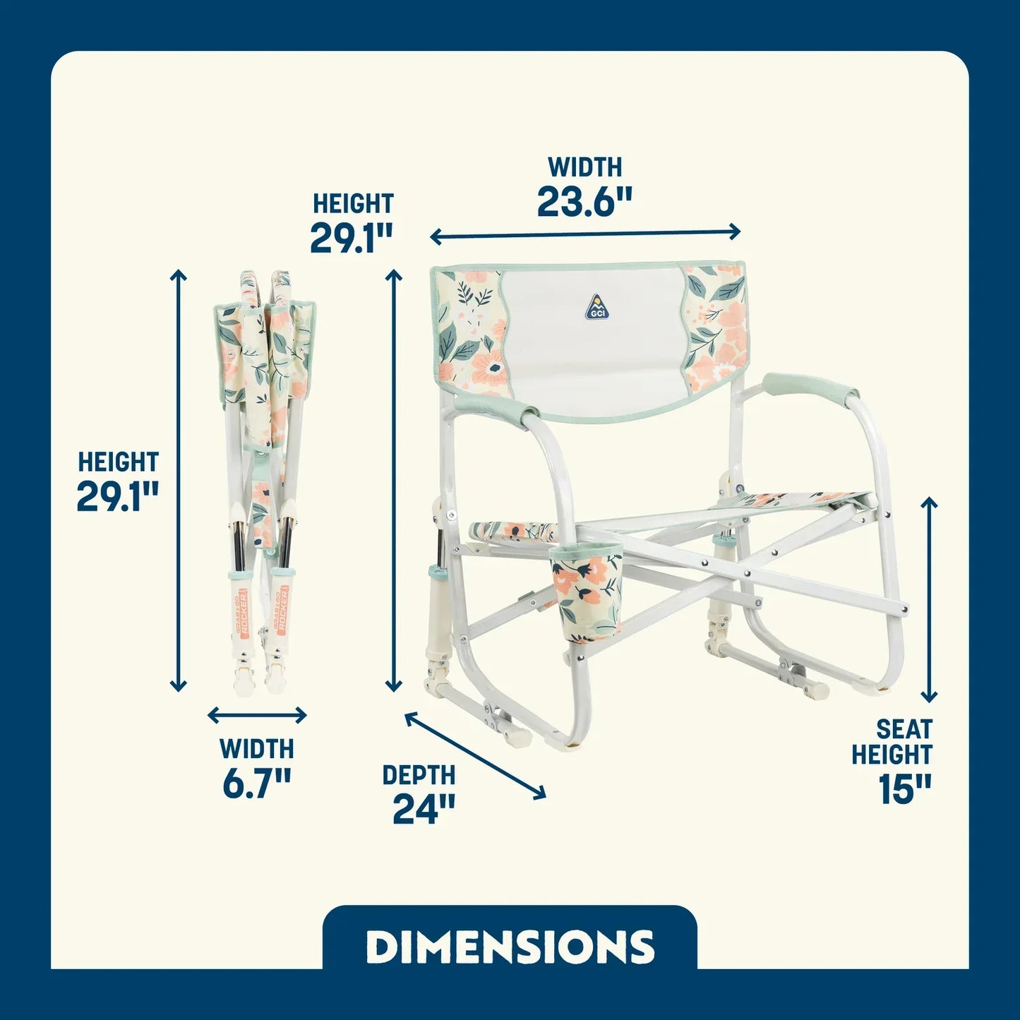 Grab & Go Rocker™ - Patio Style