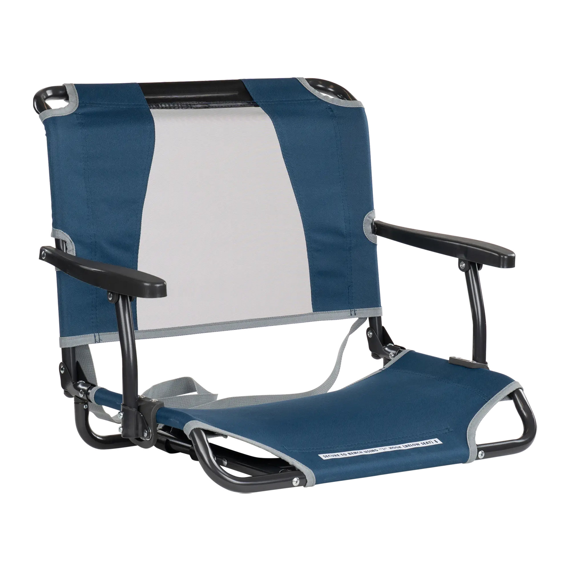 Big Comfort Stadium Chair™ with Armrests - Fan Day Ready