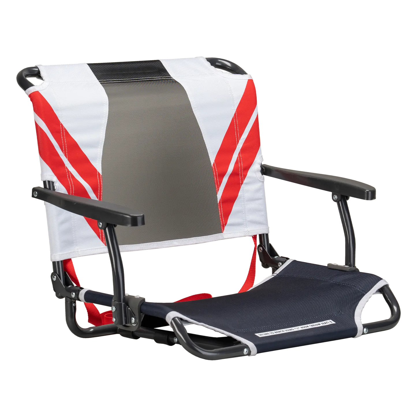 Big Comfort Stadium Chair™ with Armrests - Fan Day Ready