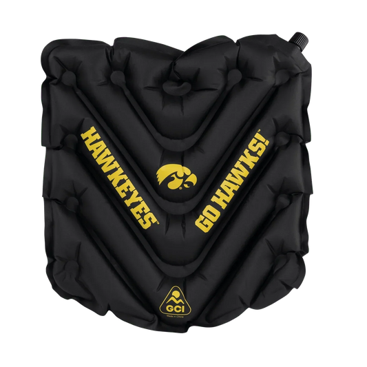 College V Seat™ Inflatable Stadium Cushion - Iowa Hawkeyes - Game Day Comfort
