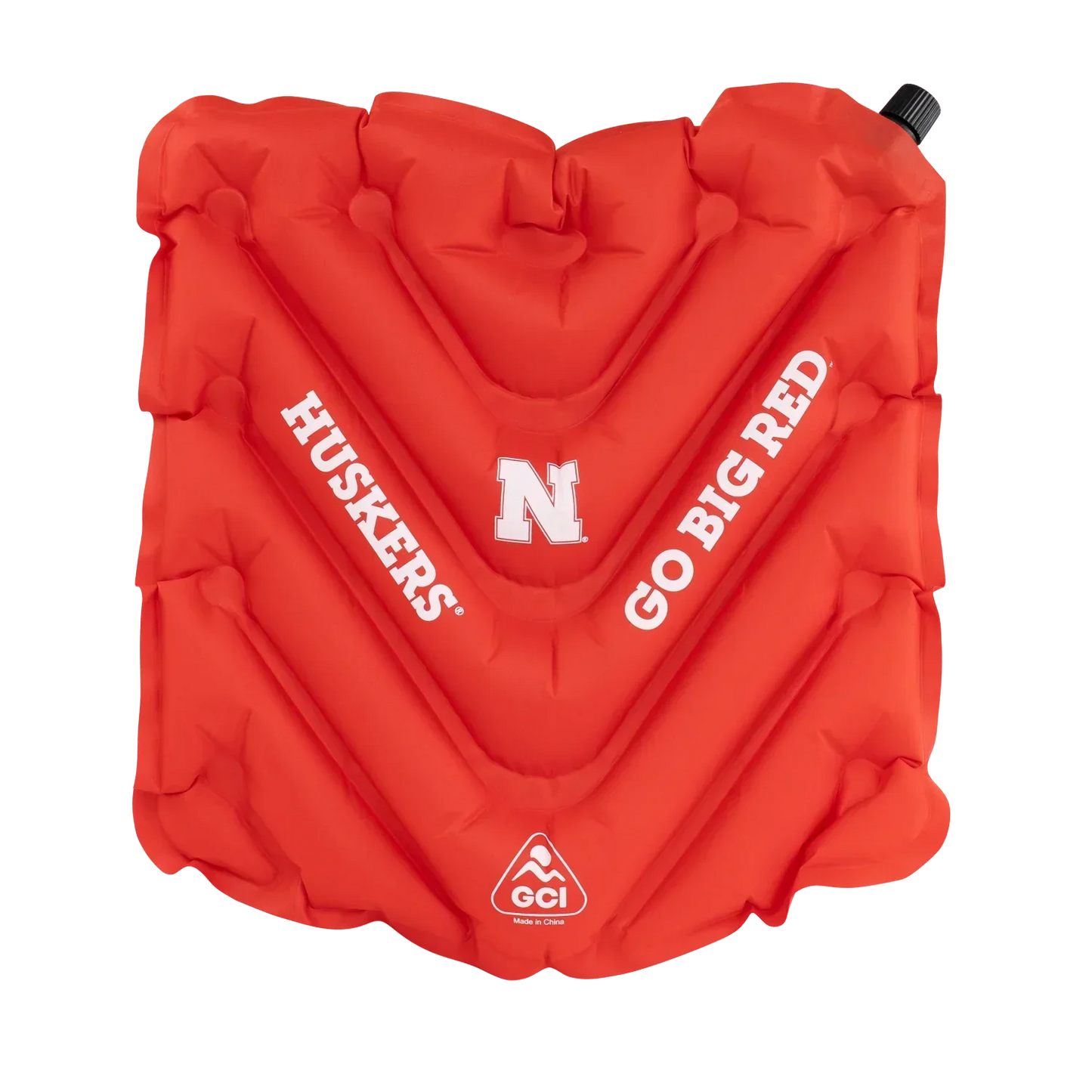 College V Seat™ Inflatable Stadium Cushion - Nebraska Cornhuskers - Fan Day Comfort