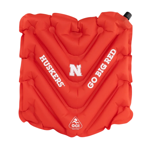 College V Seat™ Inflatable Stadium Cushion - Nebraska Cornhuskers - Fan Day Comfort