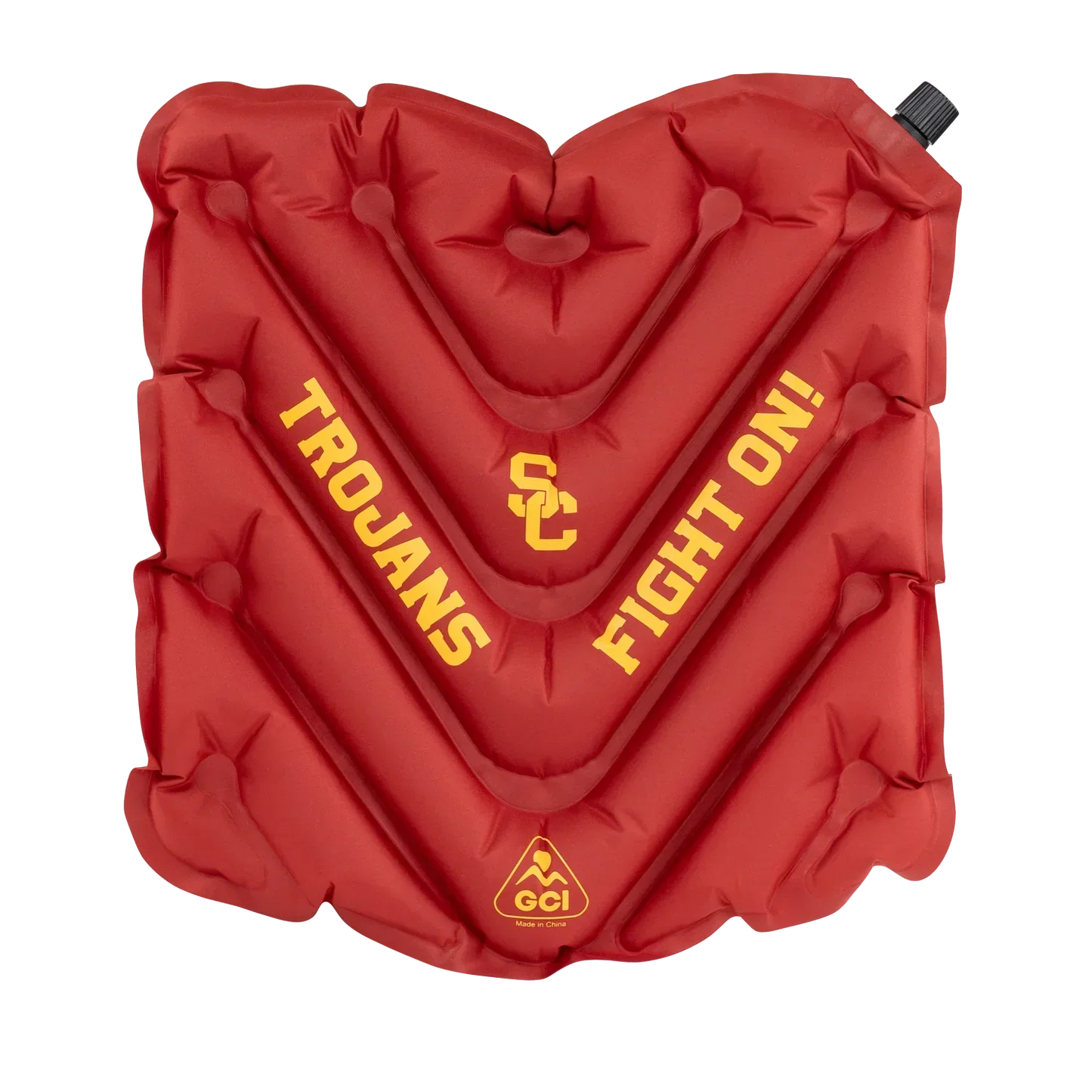 College V Seat™ Inflatable Stadium Cushion - USC Trojans - Team Spirit Ready