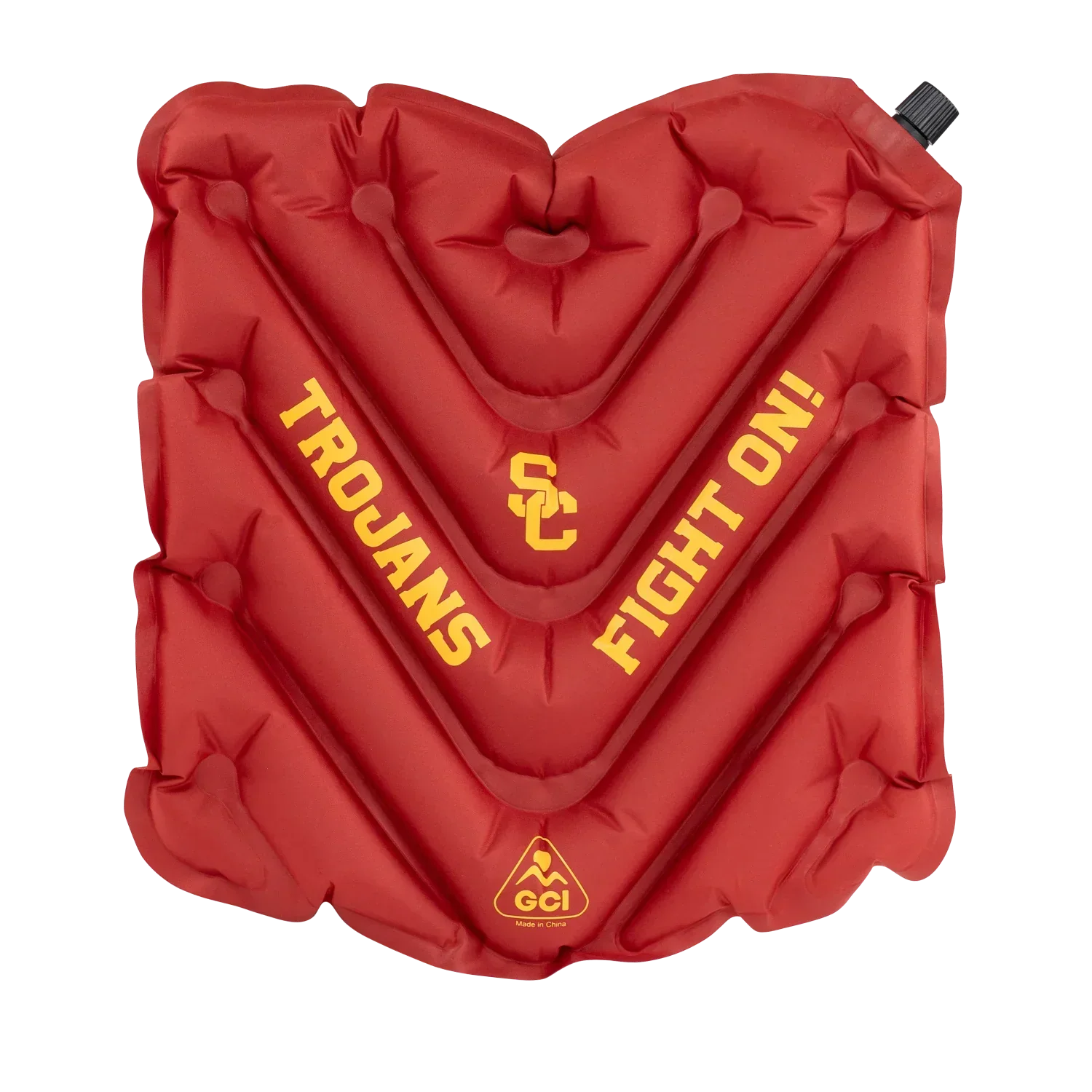 College V Seat™ Inflatable Stadium Cushion - USC Trojans - Team Spirit Ready