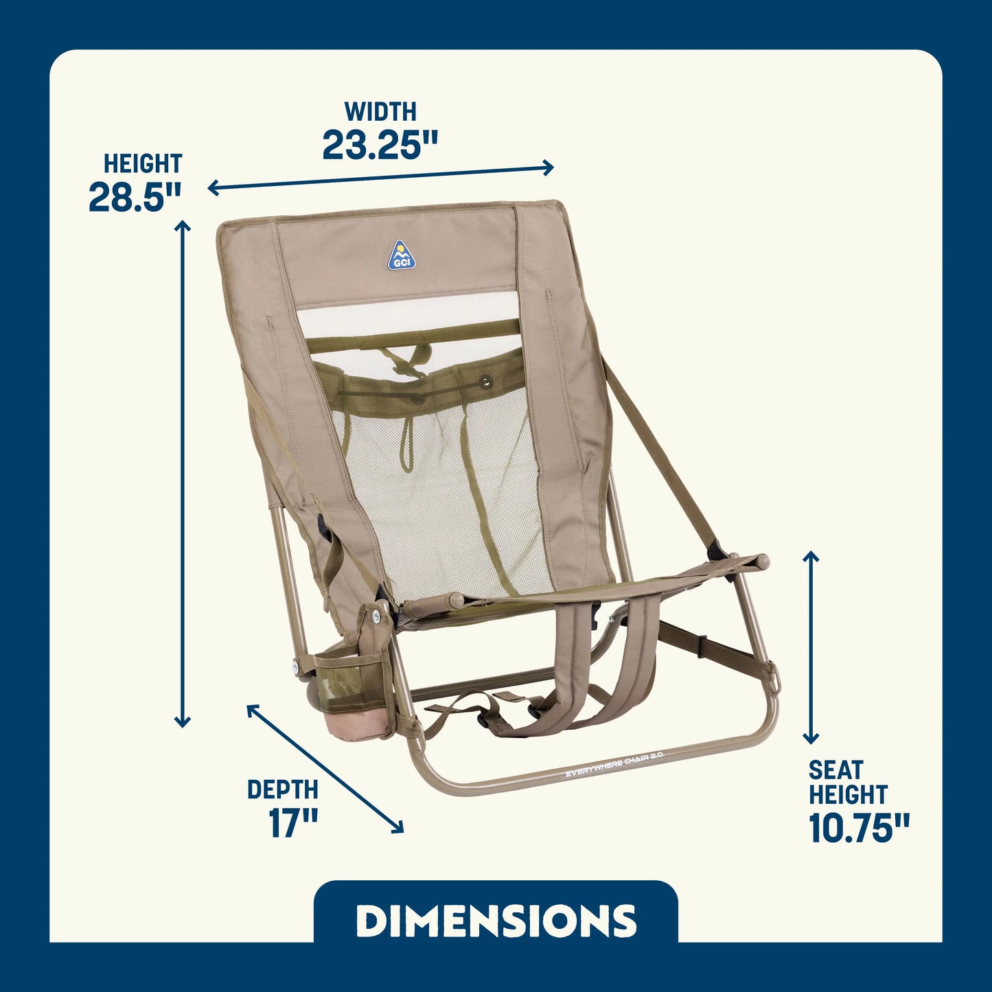Everywhere Chair 2 - Beach Day Ease