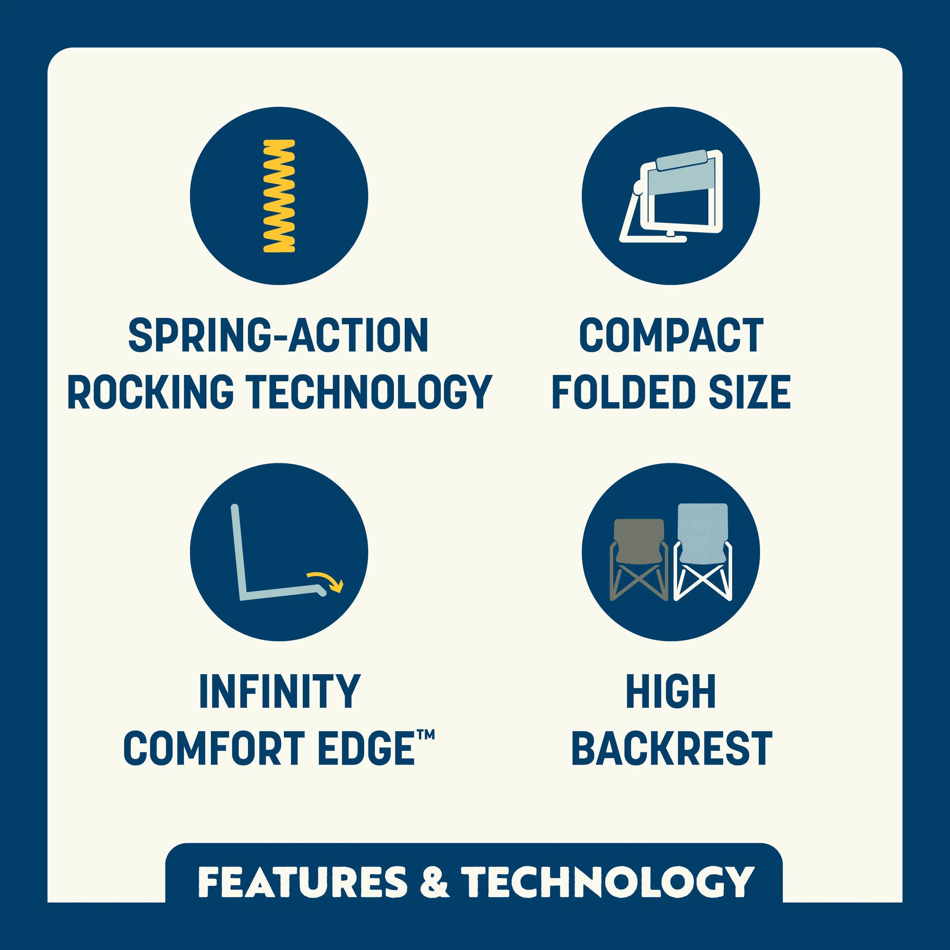 Stowaway Rocker™ - Cozy Camp Style