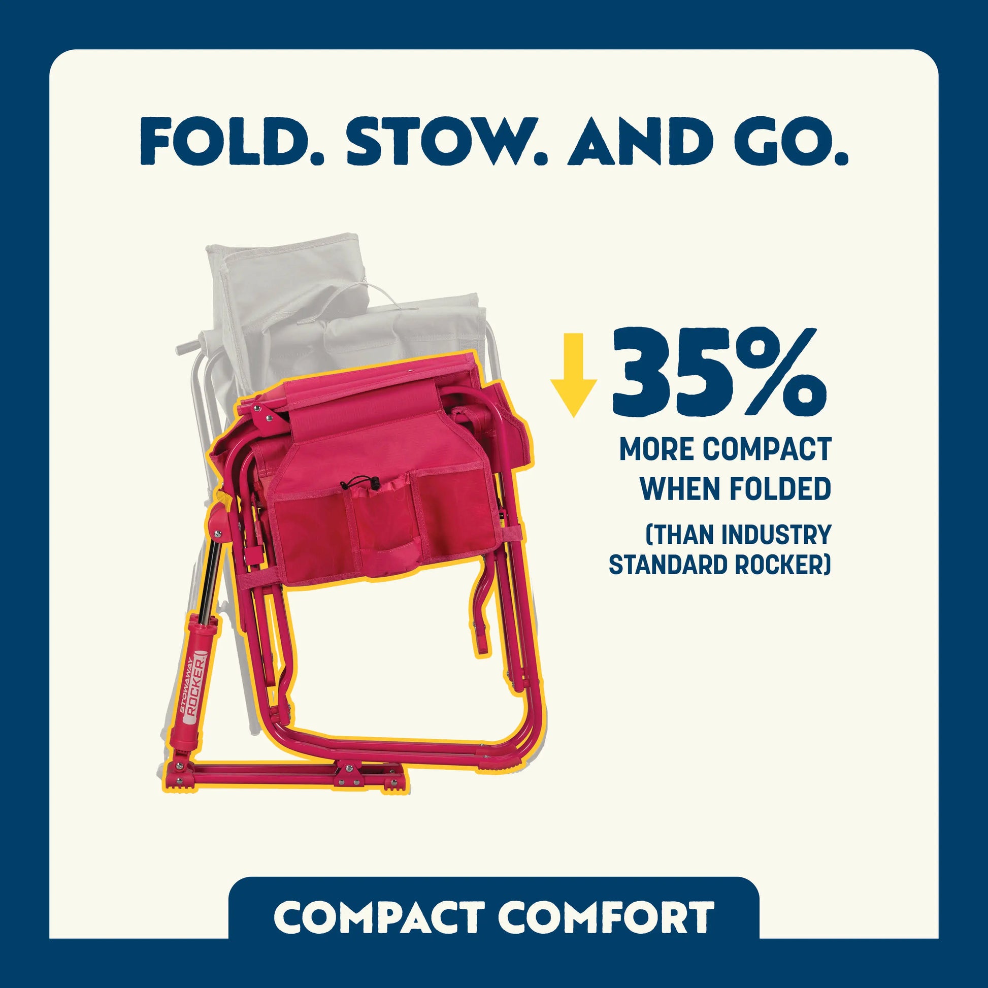 Stowaway Rocker™ - Cozy Camp Style