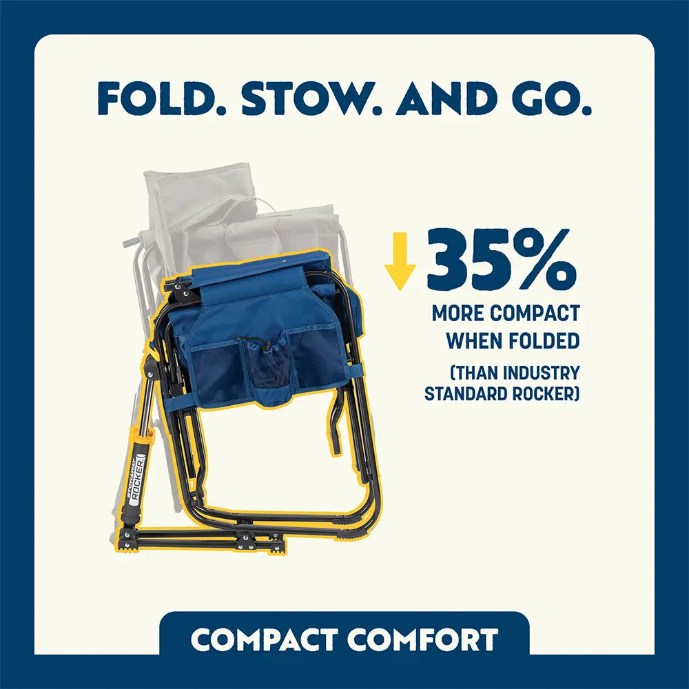 Stowaway Rocker™ - Cozy Camp Style