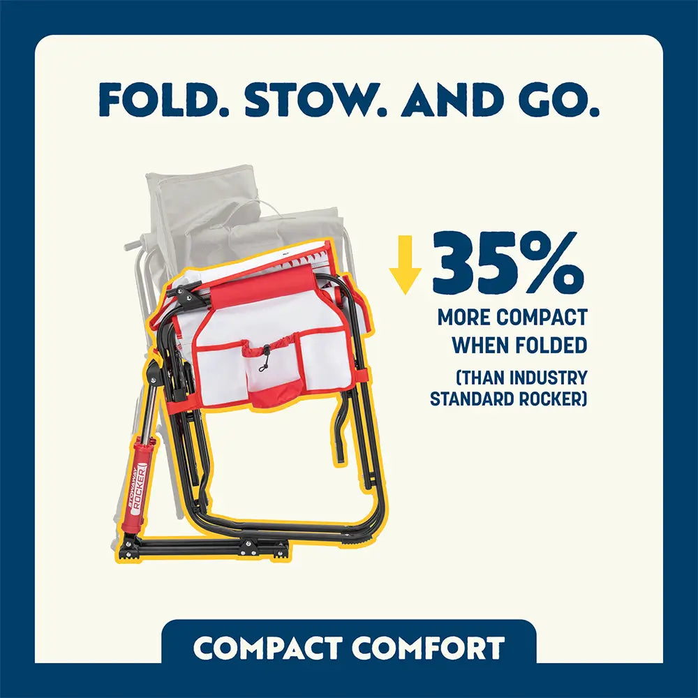 Stowaway Rocker™ - Easy Setup