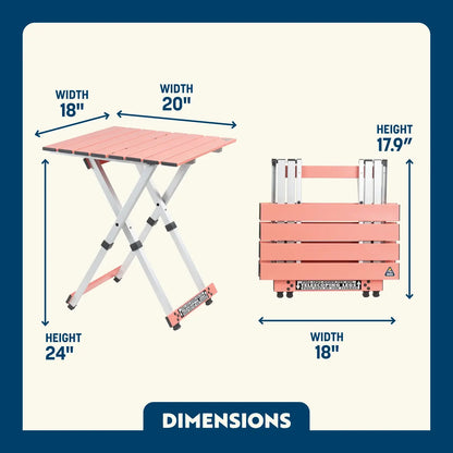 Compact Camp Table 20™ - Camp Table Ready