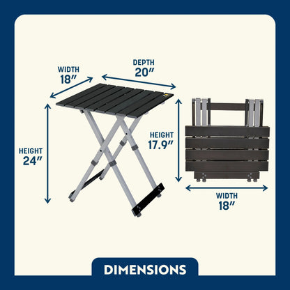 Compact Camp Table 20™ - Easy Fit