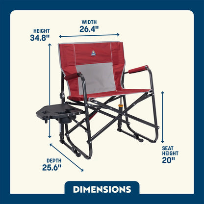 Freestyle Rocker XL™ with Side Table - Picnic Setup