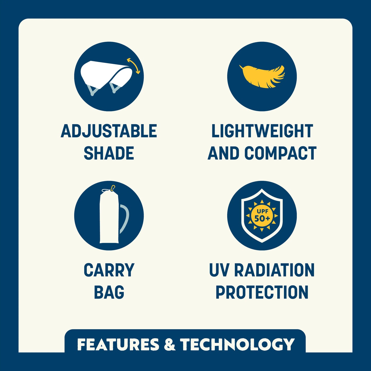 SunShade Accessory - Patio Shade Ready