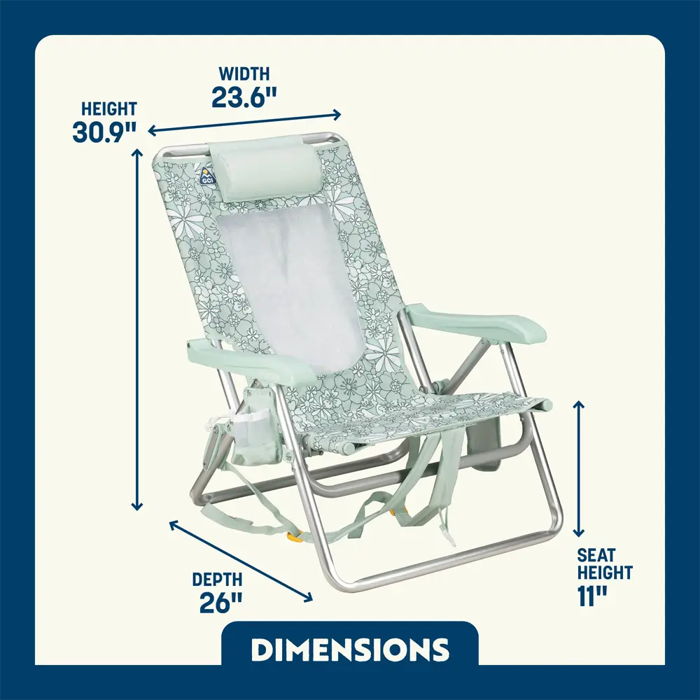 Backpack Beach Chair™ - Beach Day Comfort