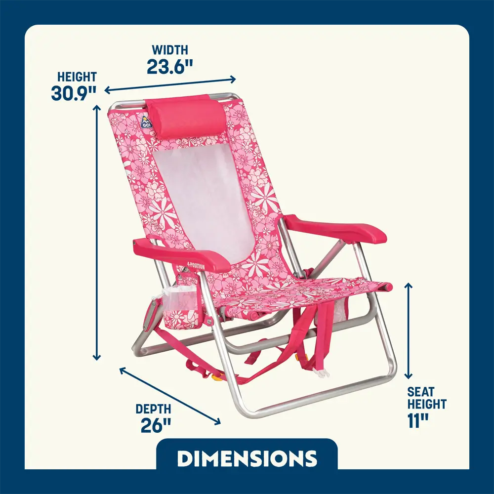 Backpack Beach Chair™ - Beach Day Comfort