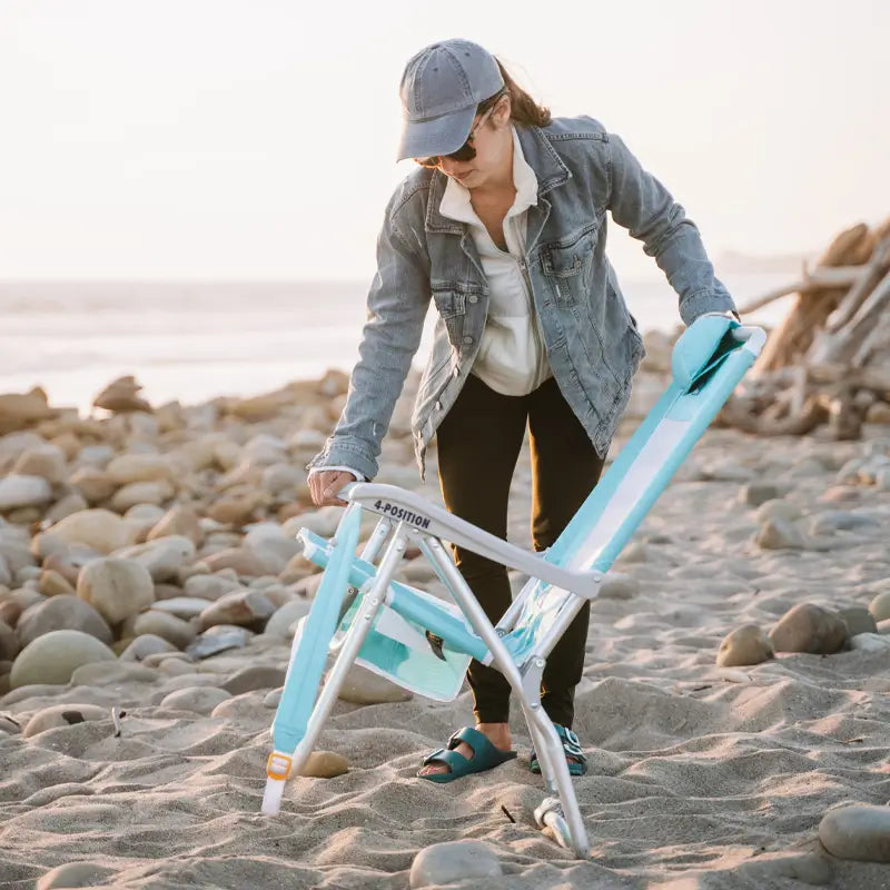 Bi-Fold Beach Chair™ - Shoreline Retreat