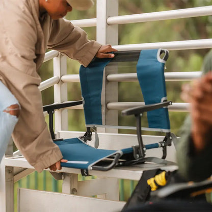 Big Comfort Stadium Chair™ with Armrests - Fan Day Ready