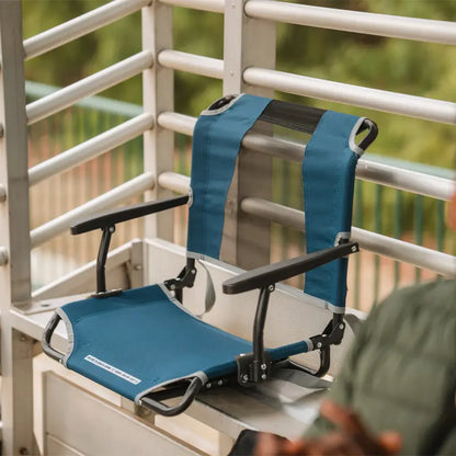 Big Comfort Stadium Chair™ with Armrests - Fan Day Ready