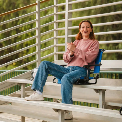 Big Comfort Stadium Chair™ with Armrests - Fan Day Ready