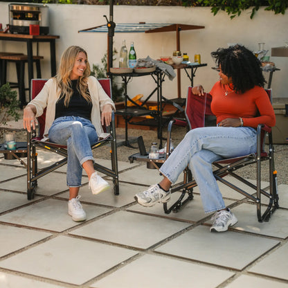 Freestyle Rocker XL™ with Side Table - Picnic Setup