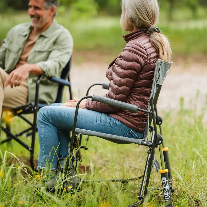 Freestyle Rocker™ with Side Table - Tailgate Prep
