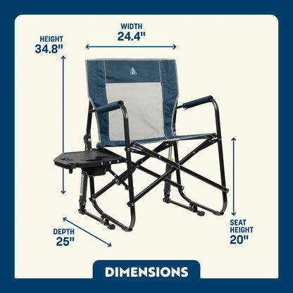 Freestyle Rocker™ with Side Table - Fresh Air Style
