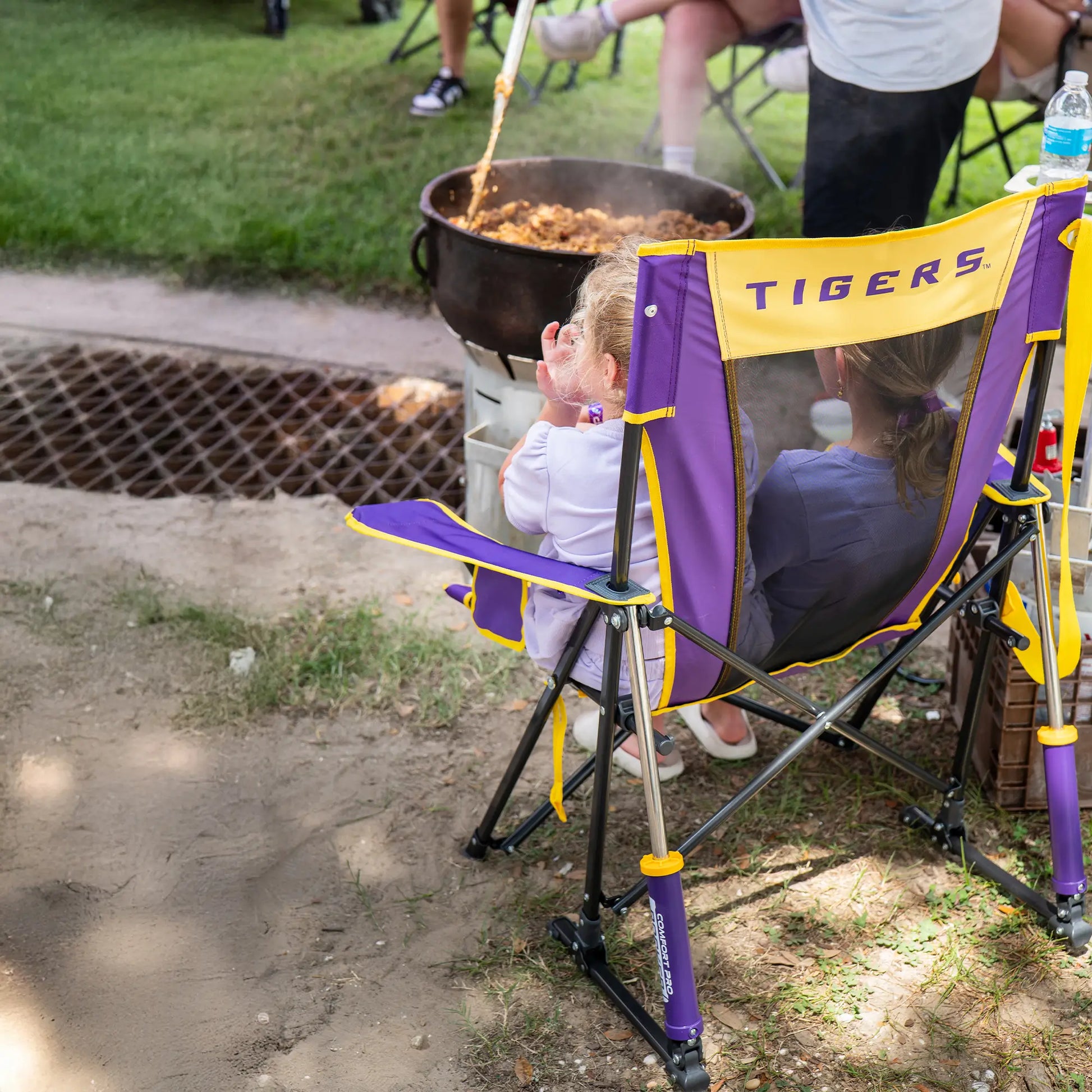 College Comfort Pro Rocker™ - LSU Tigers - Stadium Side Ready