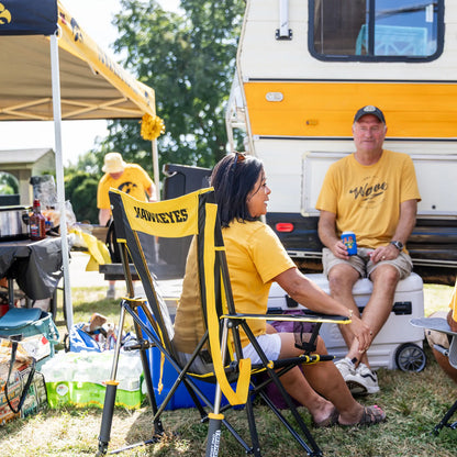 College Comfort Pro Rocker™ - Iowa Hawkeyes - Victory Style