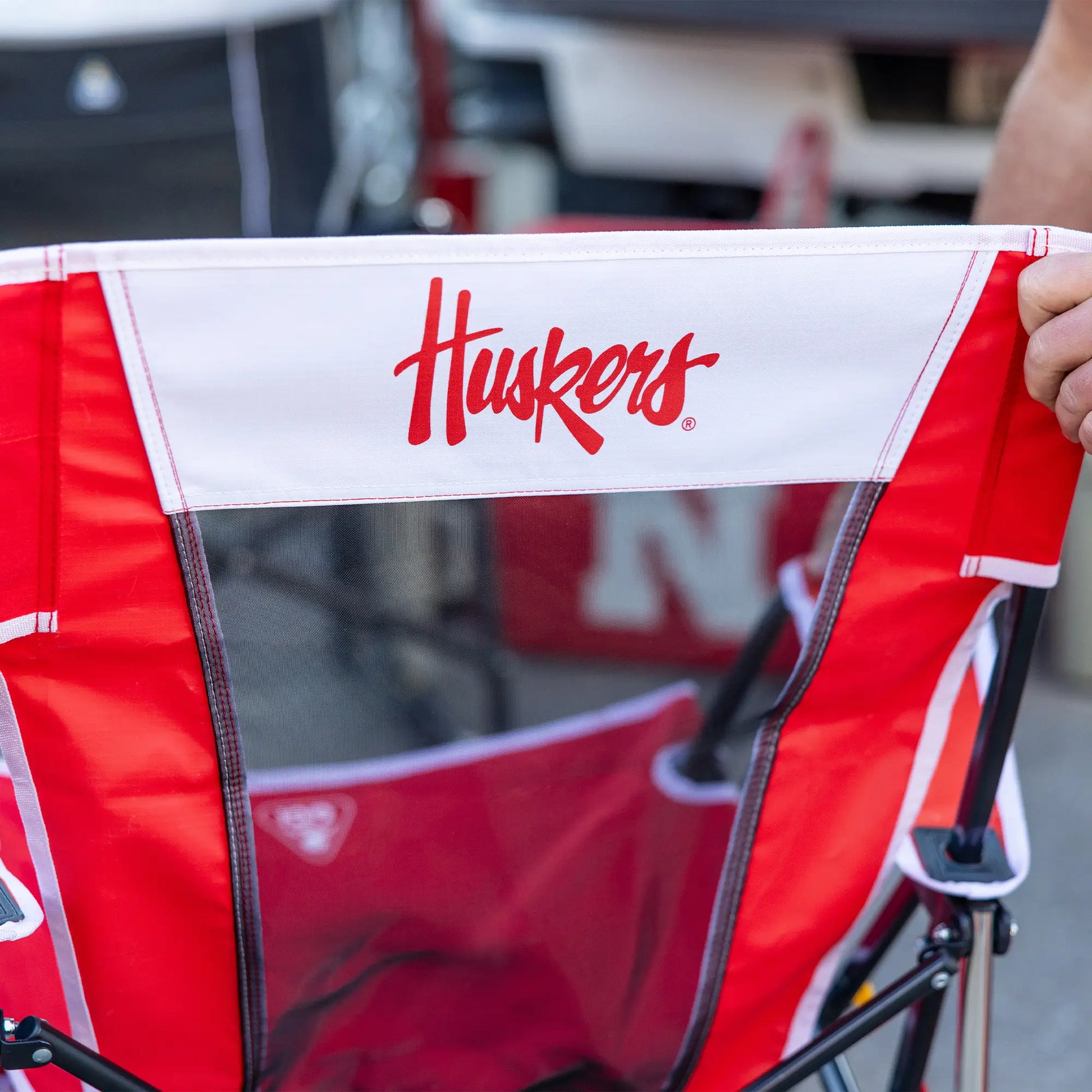 College Comfort Pro Rocker™ - Nebraska Cornhuskers - Home Team Ready