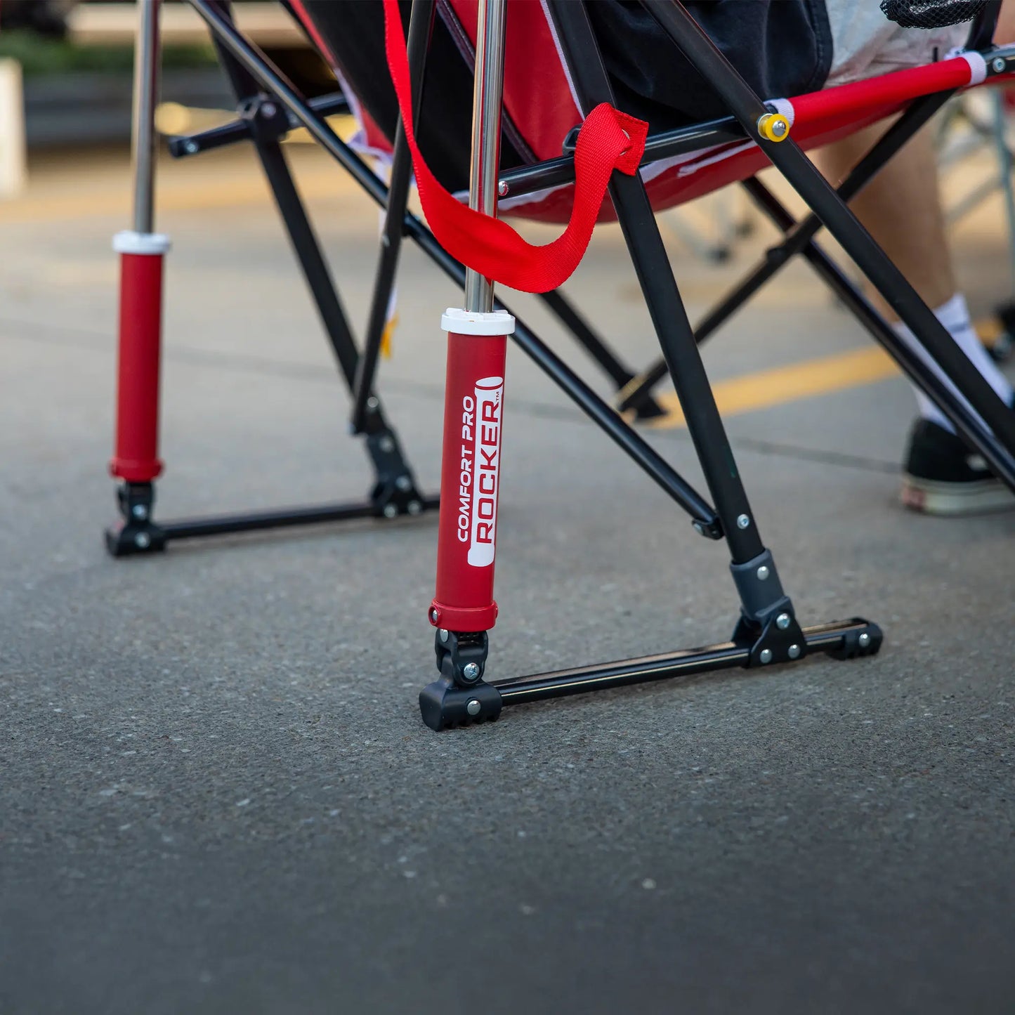 College Comfort Pro Rocker™ - Nebraska Cornhuskers - Home Team Ready