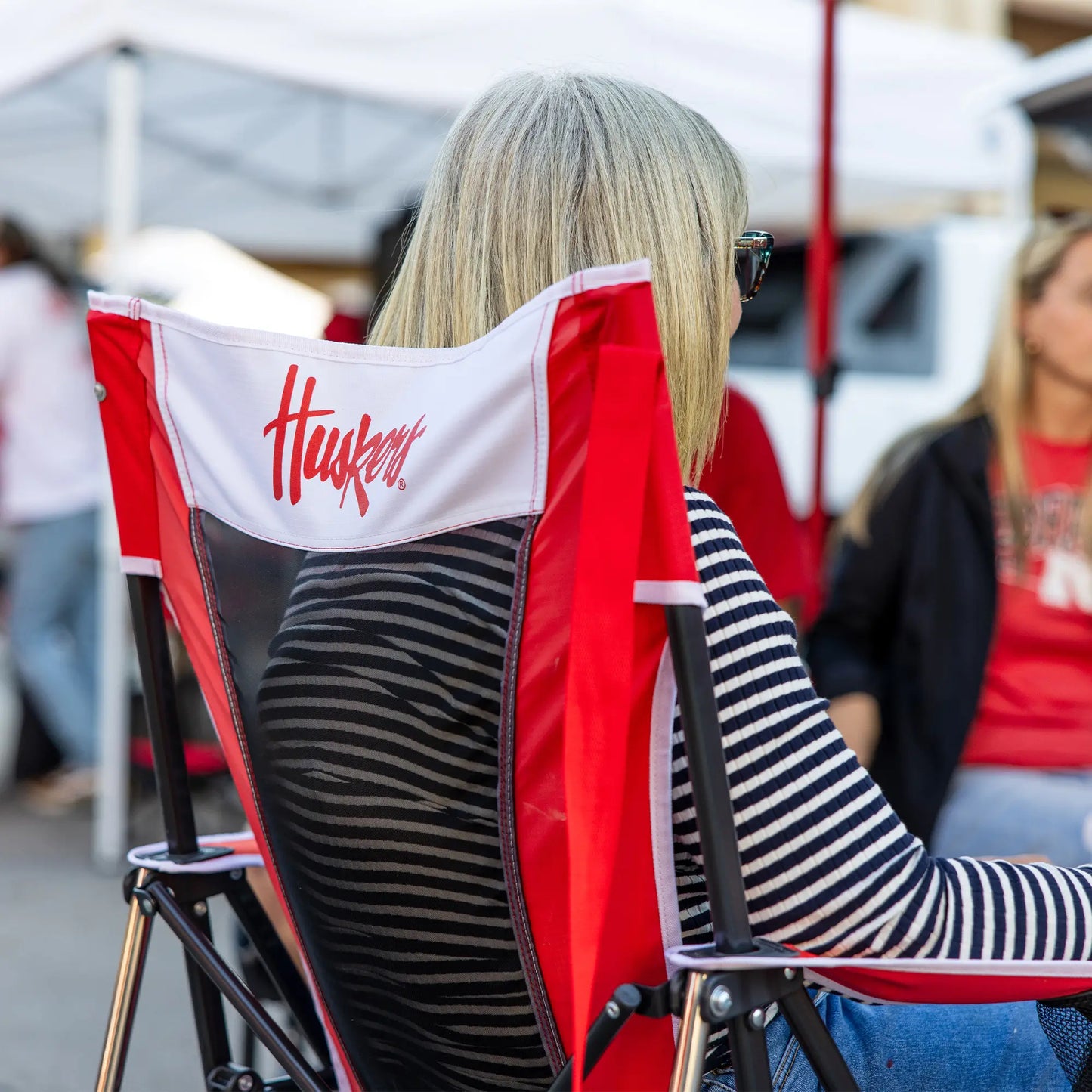 College Comfort Pro Rocker™ - Nebraska Cornhuskers - Home Team Ready