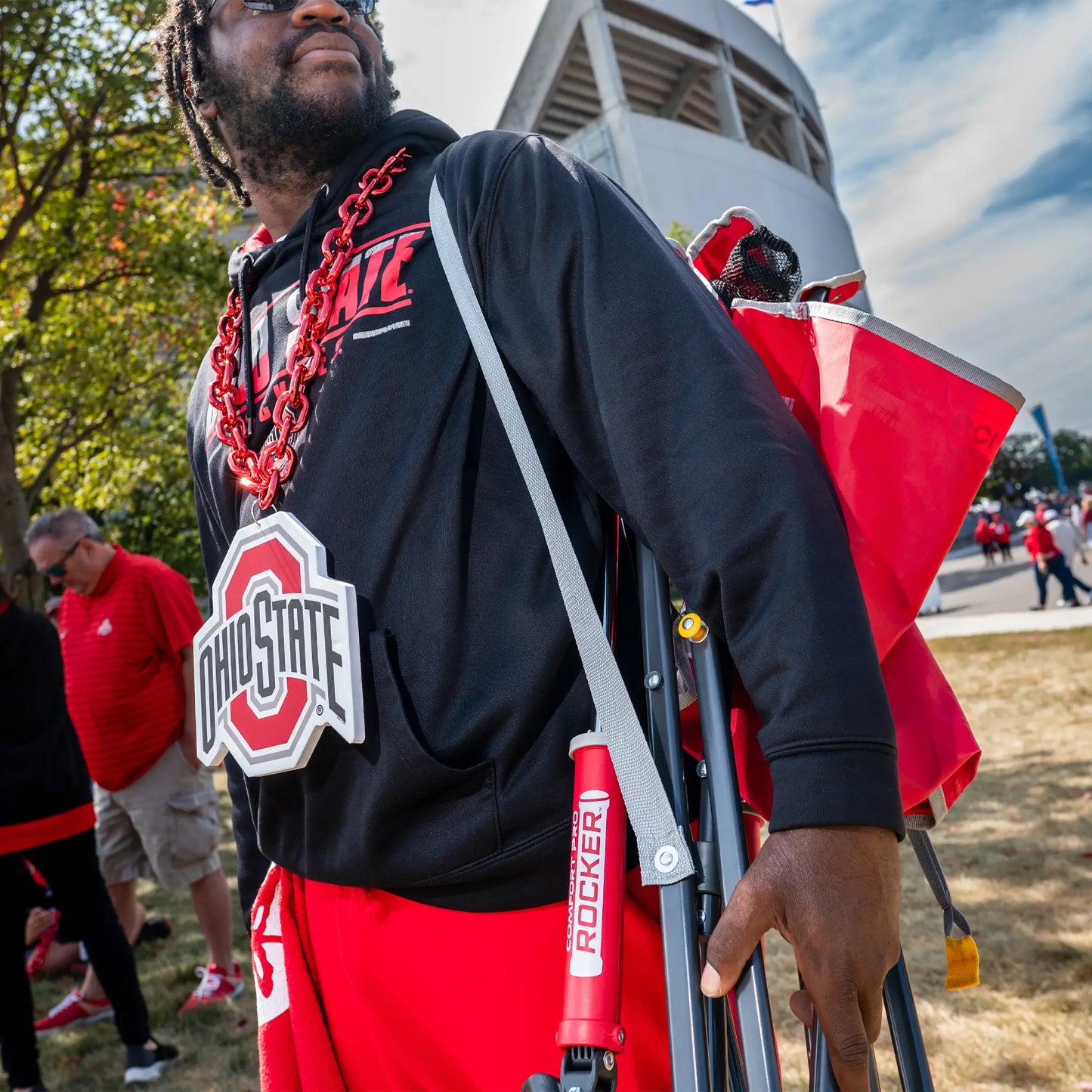 College Comfort Pro Rocker™ - Ohio State Buckeyes - All Star Comfort
