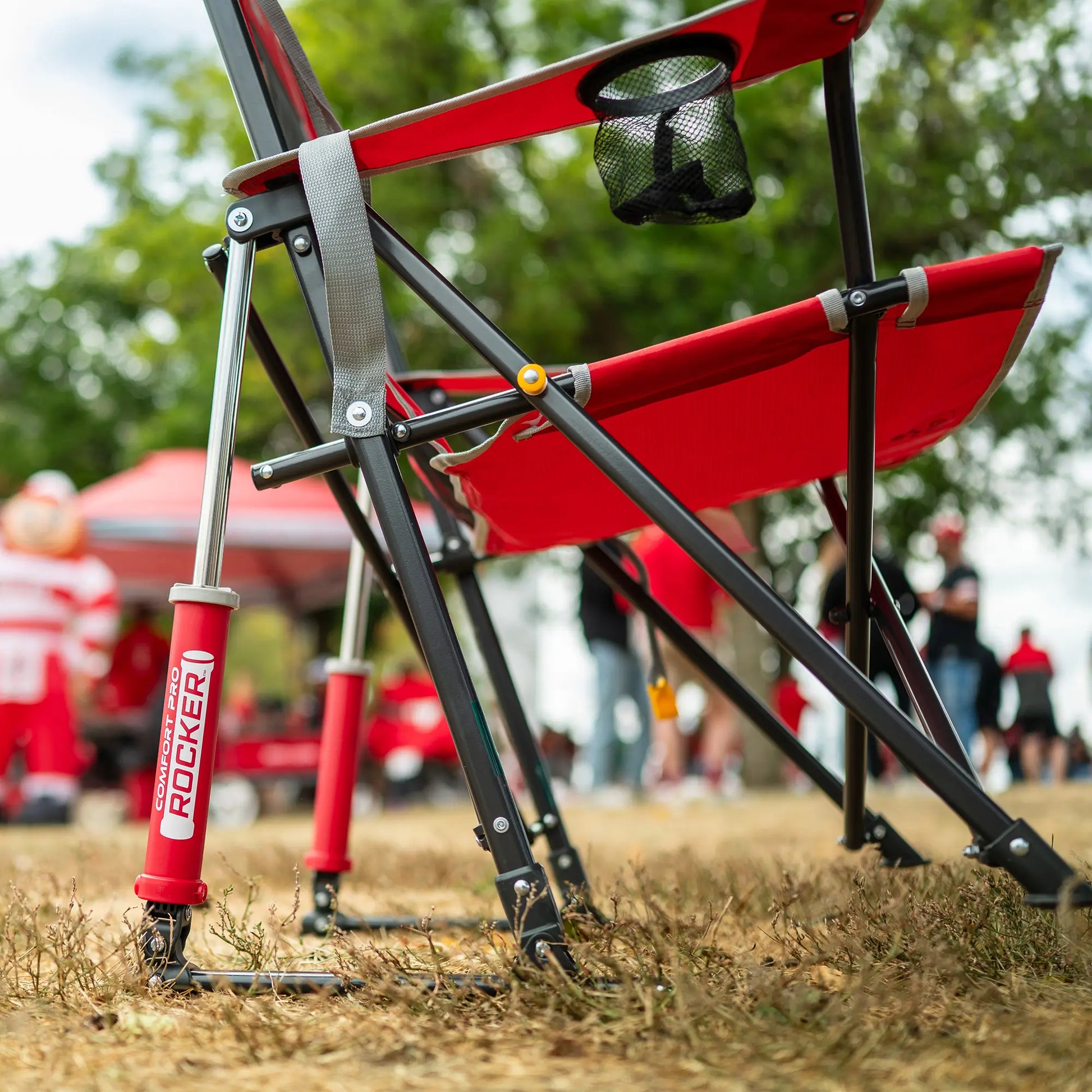 College Comfort Pro Rocker™ - Ohio State Buckeyes - Trackside Style