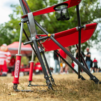 College Comfort Pro Rocker™ - Ohio State Buckeyes - Trackside Style