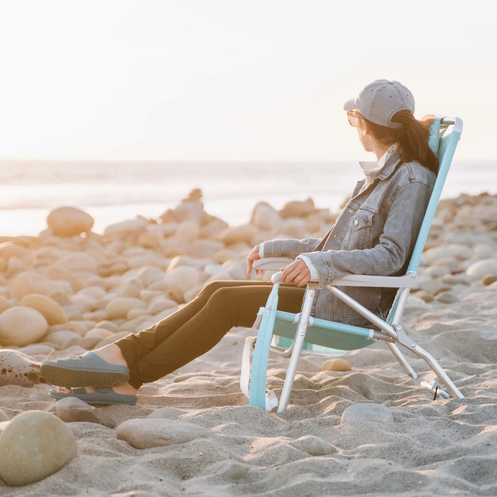 Bi-Fold Beach Chair™ - Shoreline Retreat