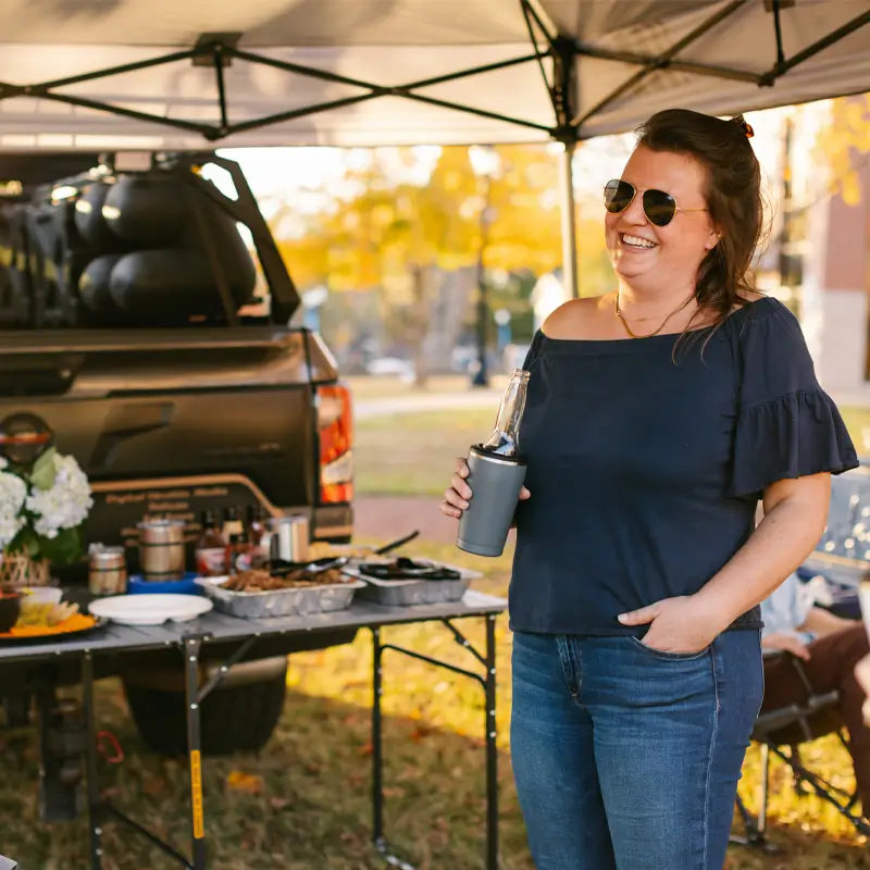 Slim-Fold Table XL™ - Weekend Cook Setup