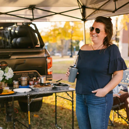 Slim-Fold Table XL™ - Weekend Cook Setup