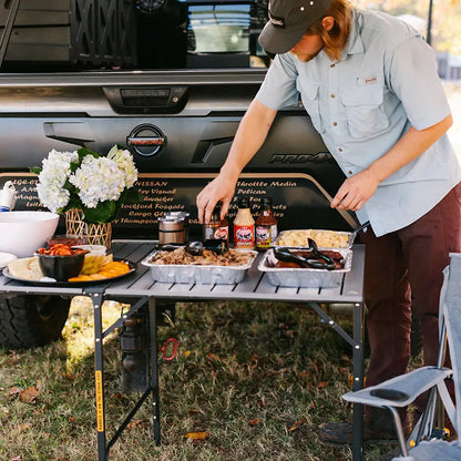 Slim-Fold Table - Camp Meal Prep