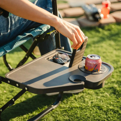 Stowaway Rocker™ with Side Table - Backyard Prep