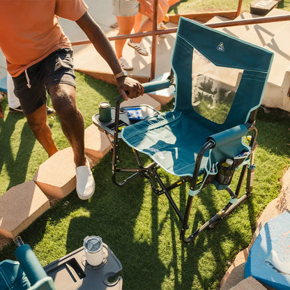 Stowaway Rocker™ with Side Table - Backyard Prep