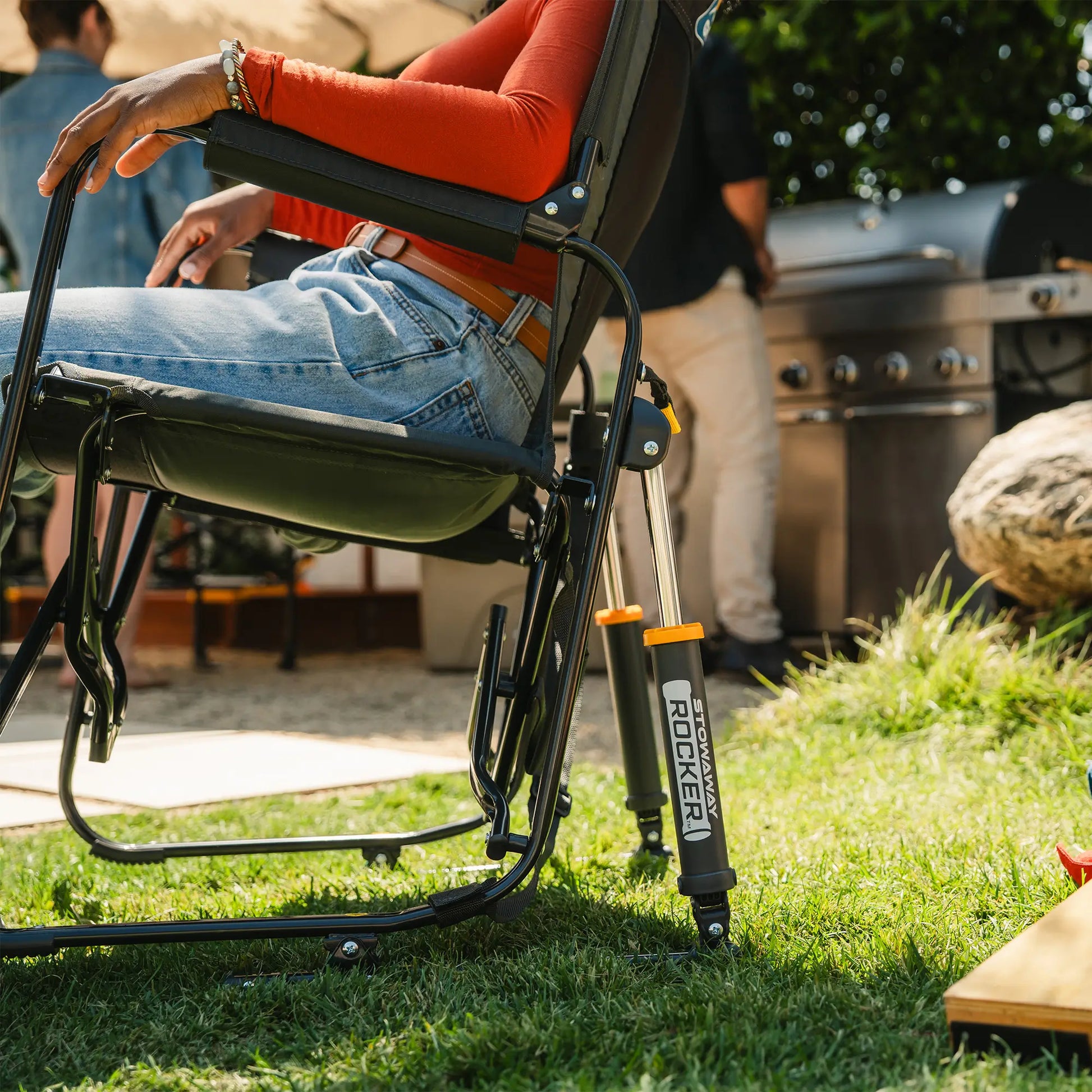 Stowaway Rocker™ - Easy Setup