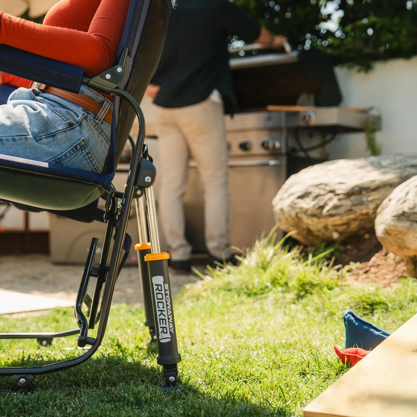 Stowaway Rocker™ - Cozy Camp Style