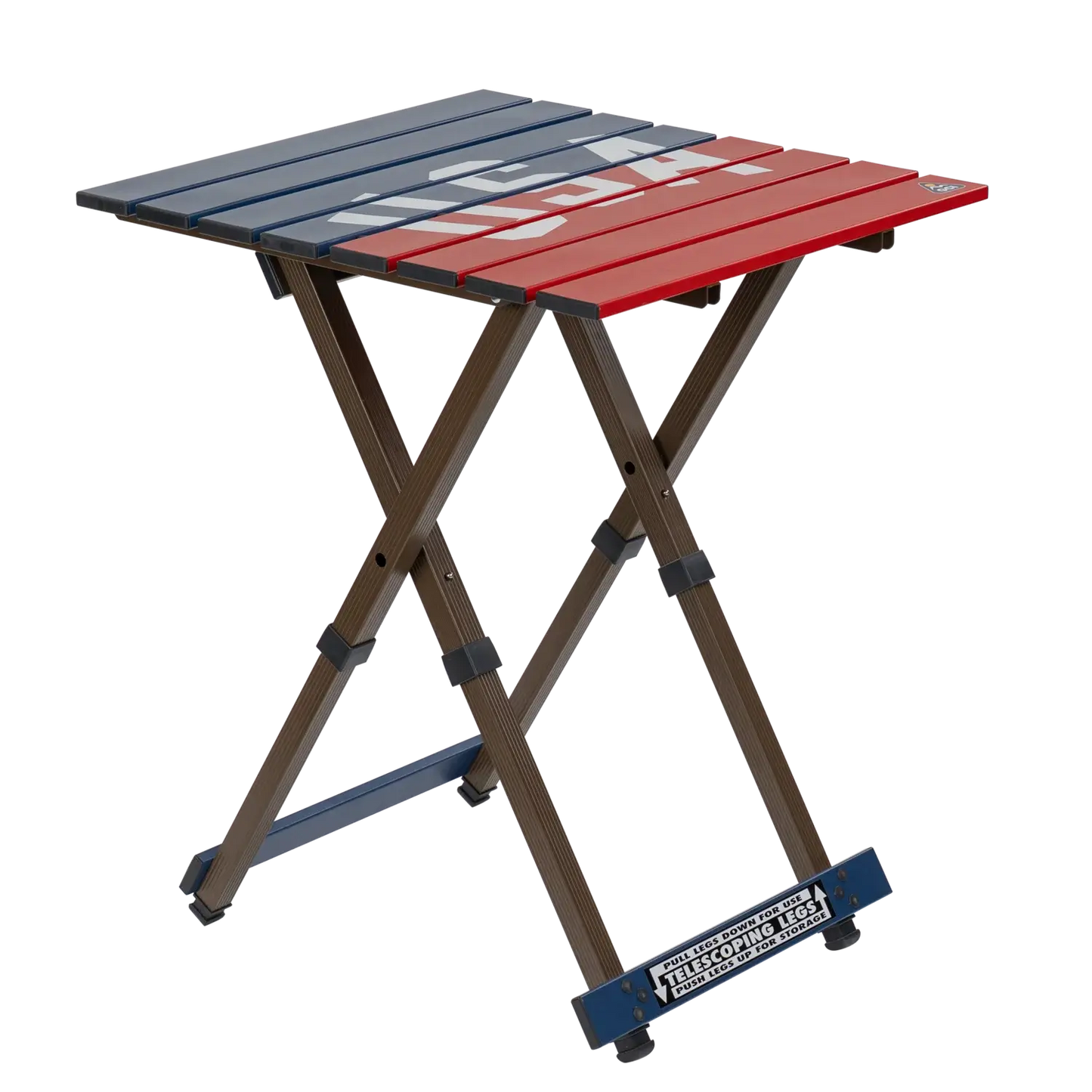 Compact Camp Table 20™ - USA Anniversary Deluxe - Travel Camp Setup