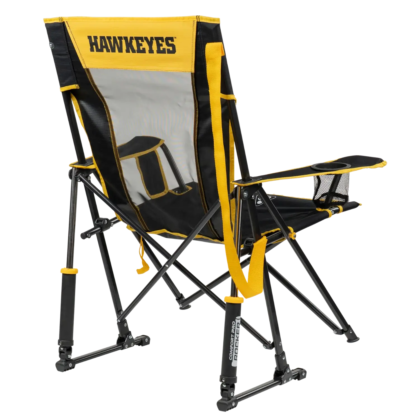 College Comfort Pro Rocker™ - Iowa Hawkeyes - Victory Style