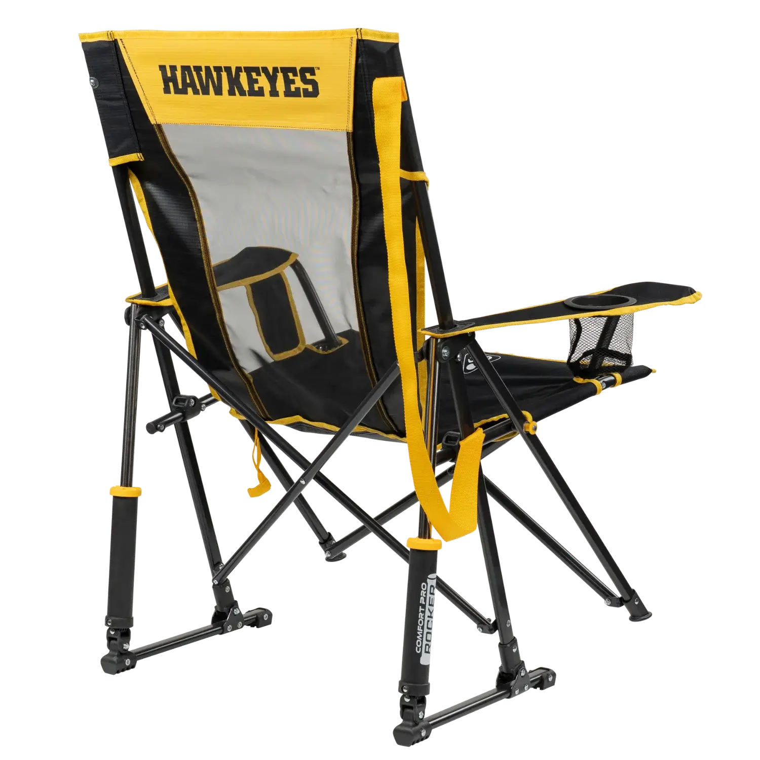 College Comfort Pro Rocker™ - Iowa Hawkeyes - Victory Style