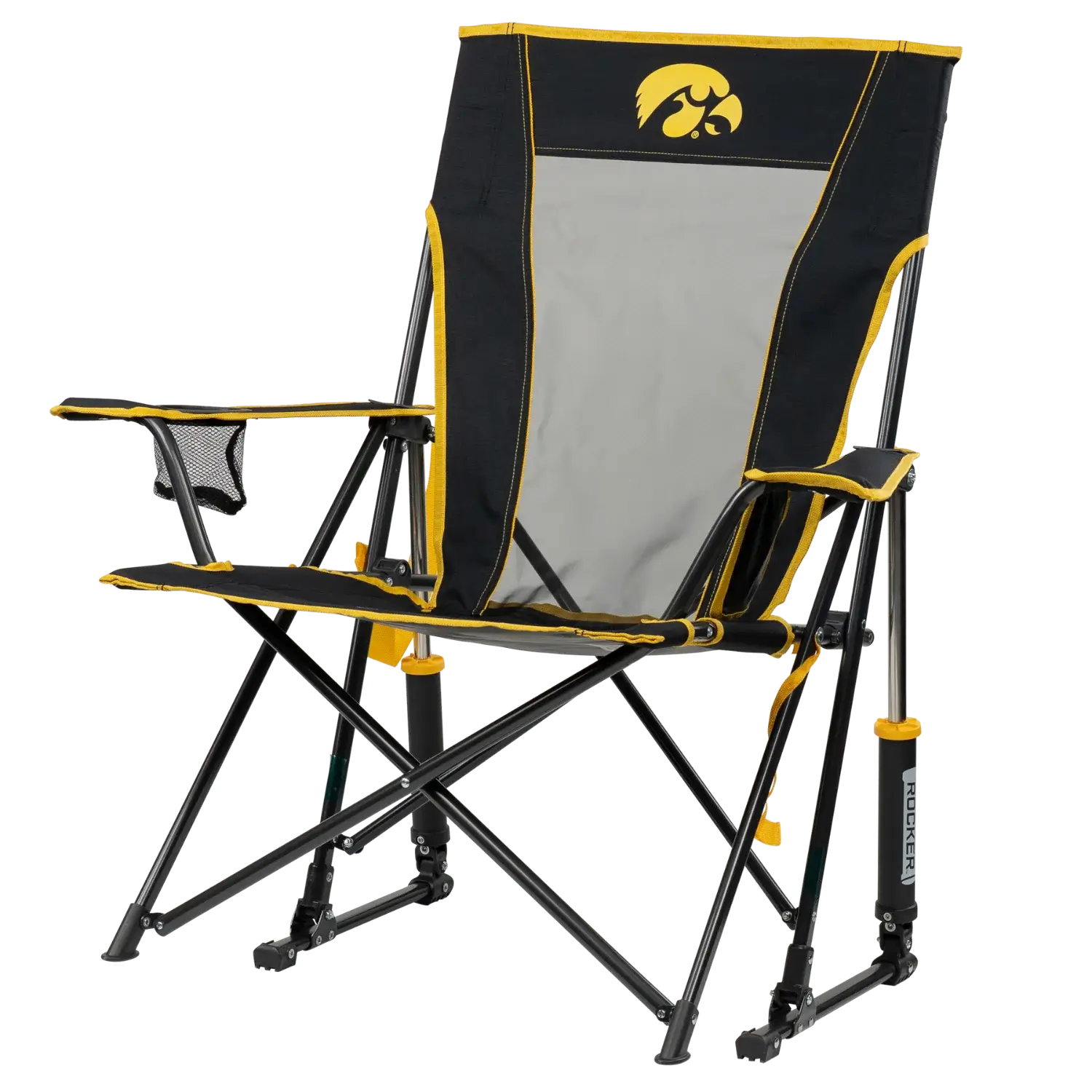 College Comfort Pro Rocker™ - Iowa Hawkeyes - Victory Style