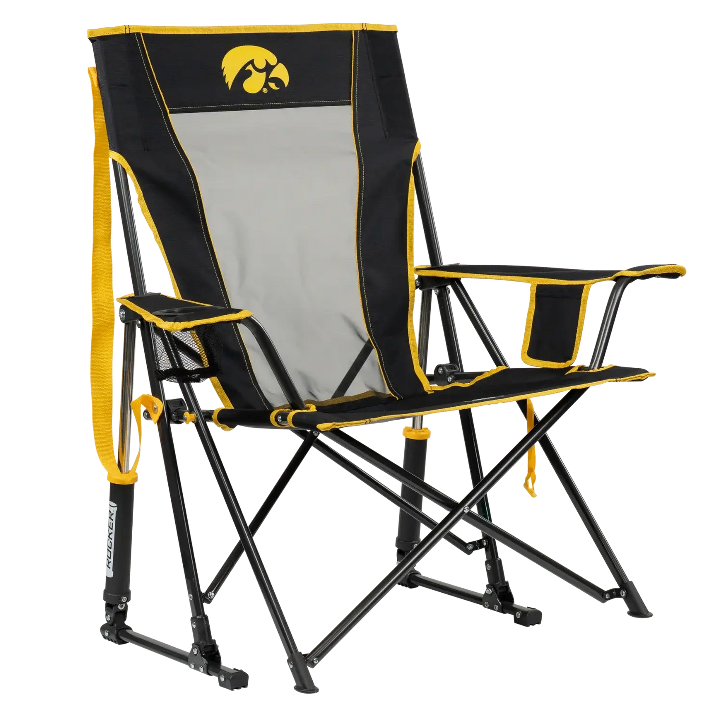College Comfort Pro Rocker™ - Iowa Hawkeyes - Victory Style