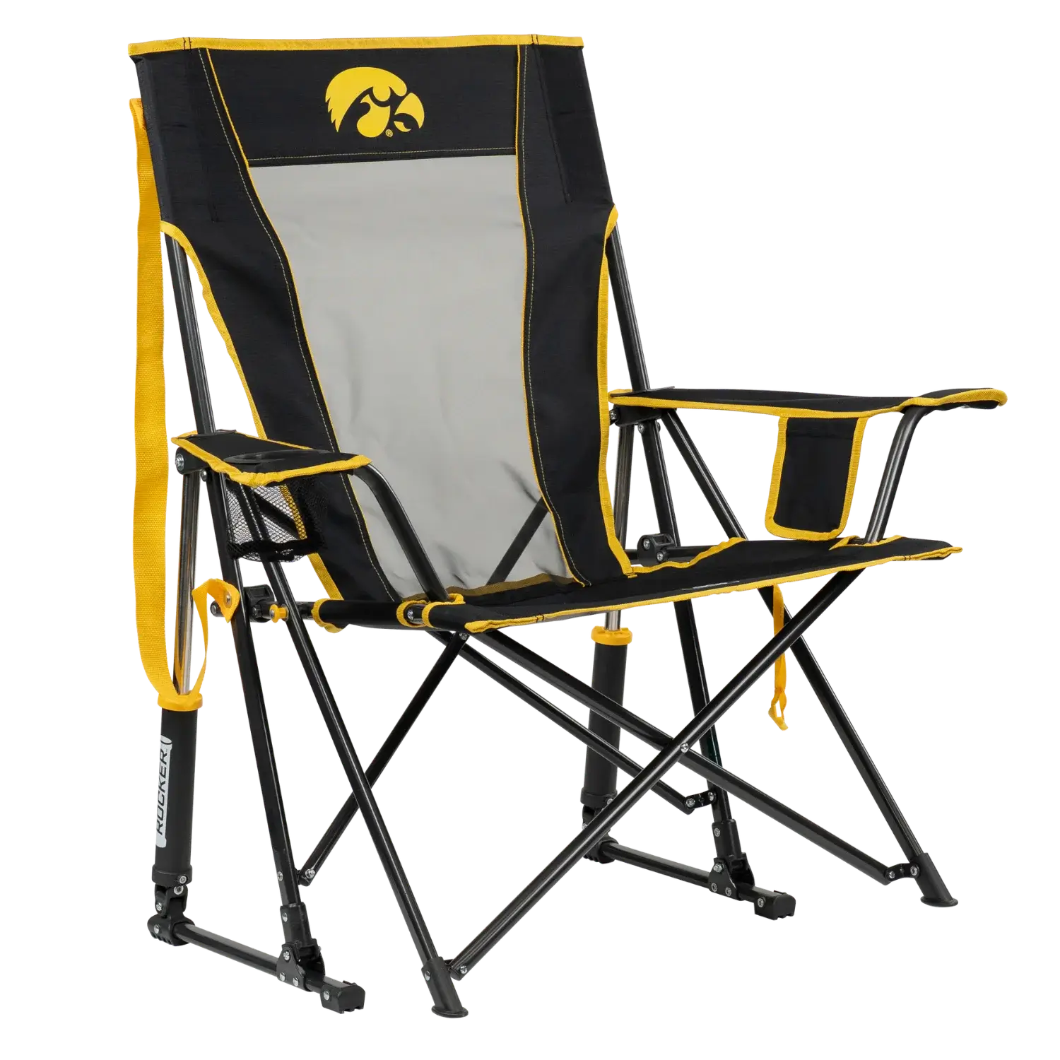 College Comfort Pro Rocker™ - Iowa Hawkeyes - Victory Style