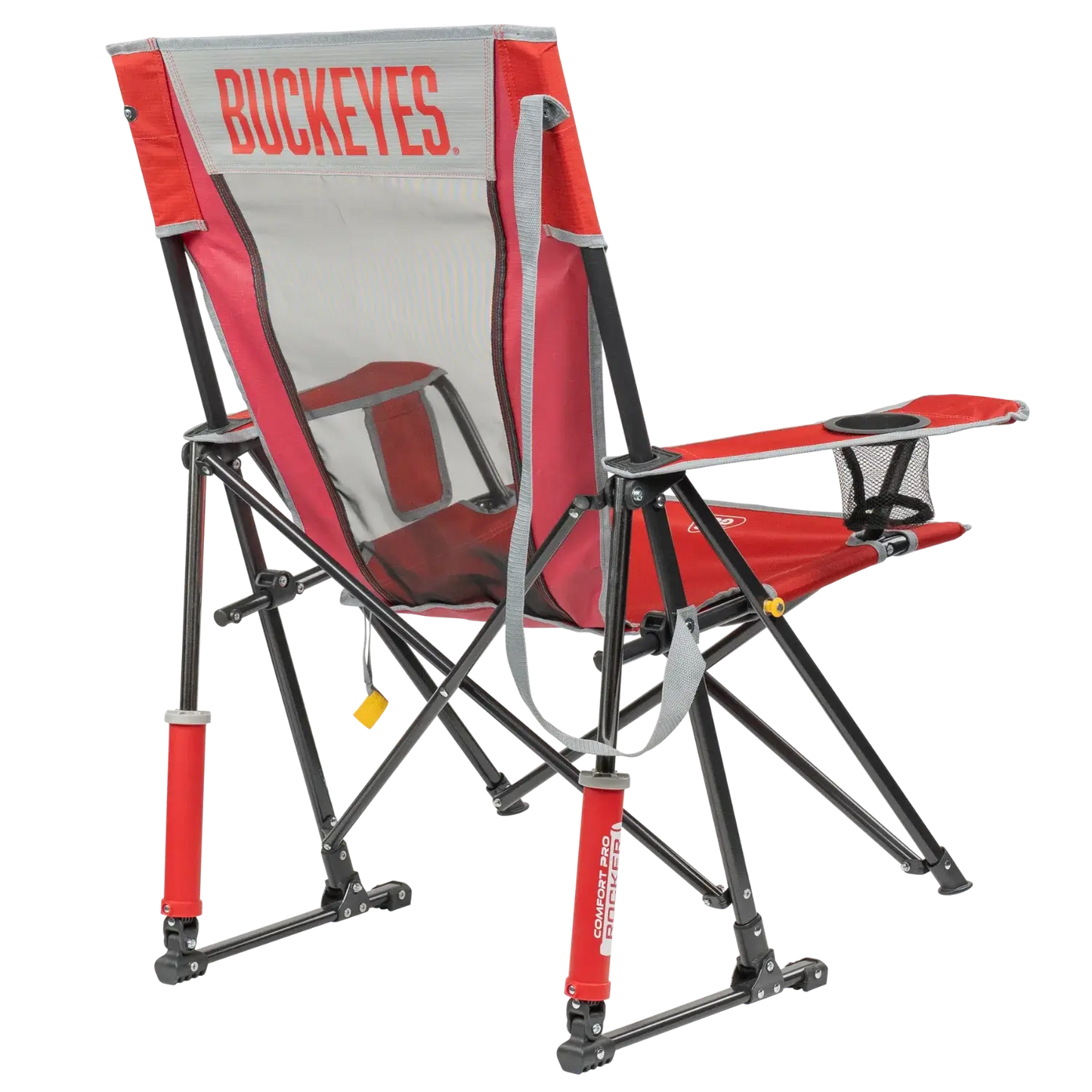 College Comfort Pro Rocker™ - Ohio State Buckeyes - Trackside Style