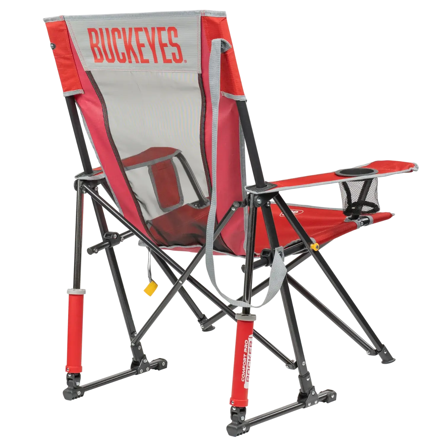 College Comfort Pro Rocker™ - Ohio State Buckeyes - Trackside Style
